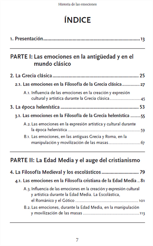 Índice página 1: Antigüedad y Grecia Clásica