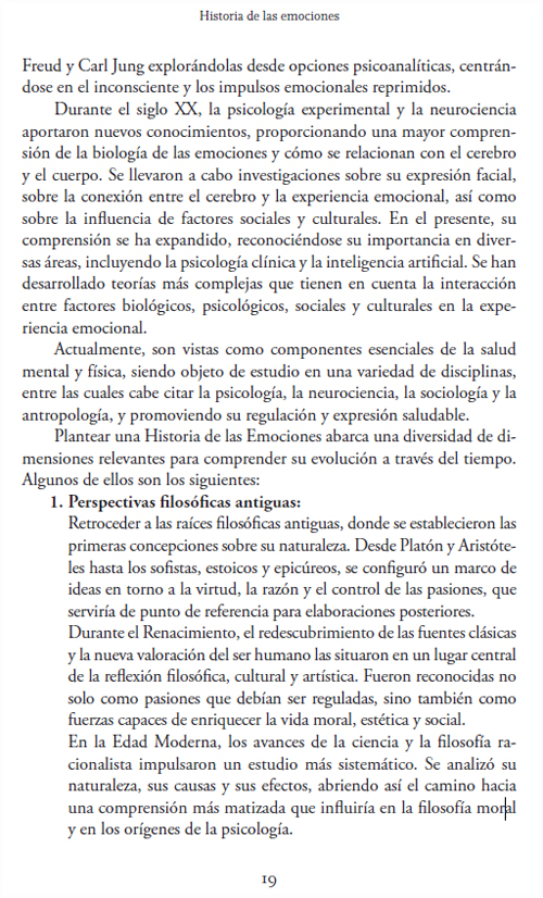 Página 19: Tradición y modernidad emocional